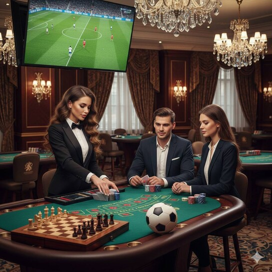 自助棋牌智能包间环境
